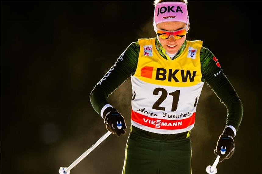 Böhler beim Langlauf-Weltcup in Planica 17. Steffi Böhler lief auf den 17. Platz. Foto: Jon Olav Nesvold