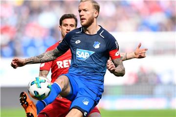 Steht 1899-Coach Julian Nagelsmann im Spiel gegen den HSV wieder zur Verfügung: Kapitän Kevin Vogt. Foto: Uwe Anspach
