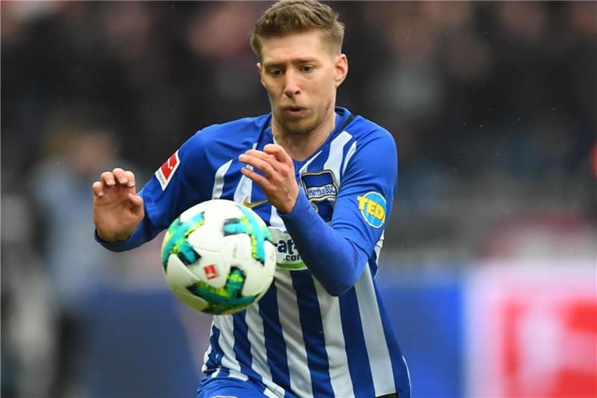 Hertha-Coach Dardai setzt auf Torunarigha und Leckie Steht bei Hertha BSC vor dem Abflug: U21-Europameister Mitchell Weiser. Foto: Soeren Stache