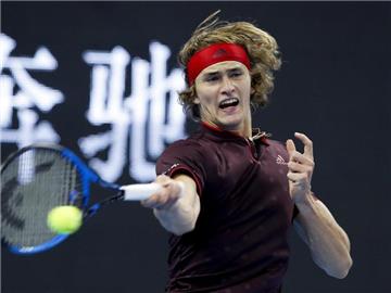 Steht beim ATP-Turnier in Peking in der Runde der letzten Vier: Alexander Zverev. Foto: Andy Wong
