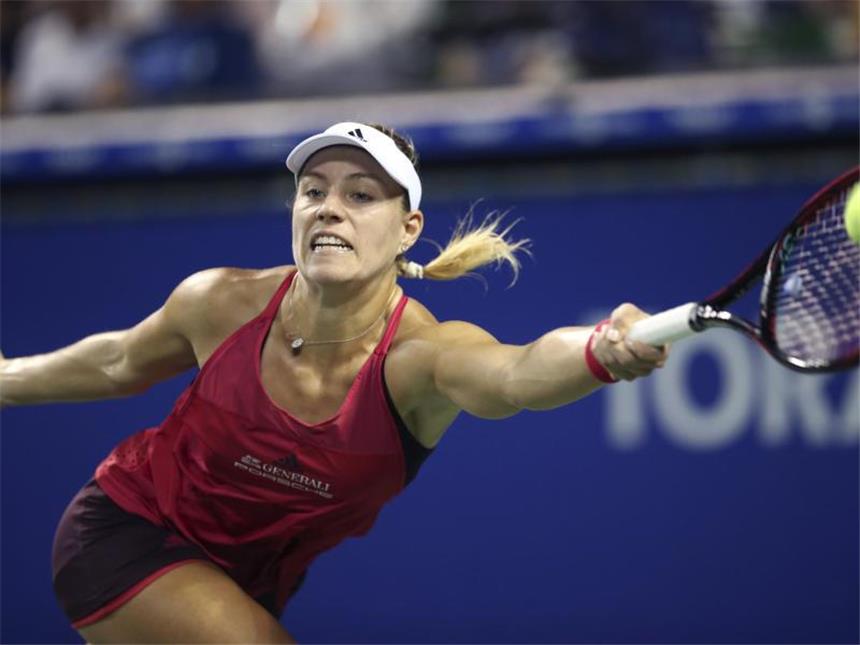 "Fühlt sich gut an": Kerber im Halbfinale von Tokio Steht beim WTA-Tour in Tokio in der Runde der letzten vier: Angelique Kerber. Foto: Koji Sasahara