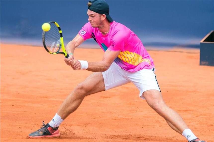 Marterer erreicht Achtelfinale - Struff verliert Steht in Kitzbühel im Achtelfinale: Maximilian Marterer. Foto: Daniel Bockwoldt