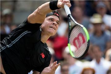 Steht in Stuttgart im Endspiel: Milos Raonic. Foto: Marijan Murat