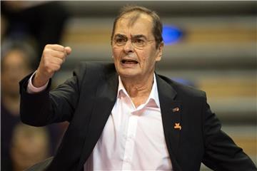 Stelian Moculescu hat im ersten Spiel des Playoff-Finales mit den Recycling Volleys Berlin einen Sieg in Friedrichshafen geholt. Foto: Soeren Stache