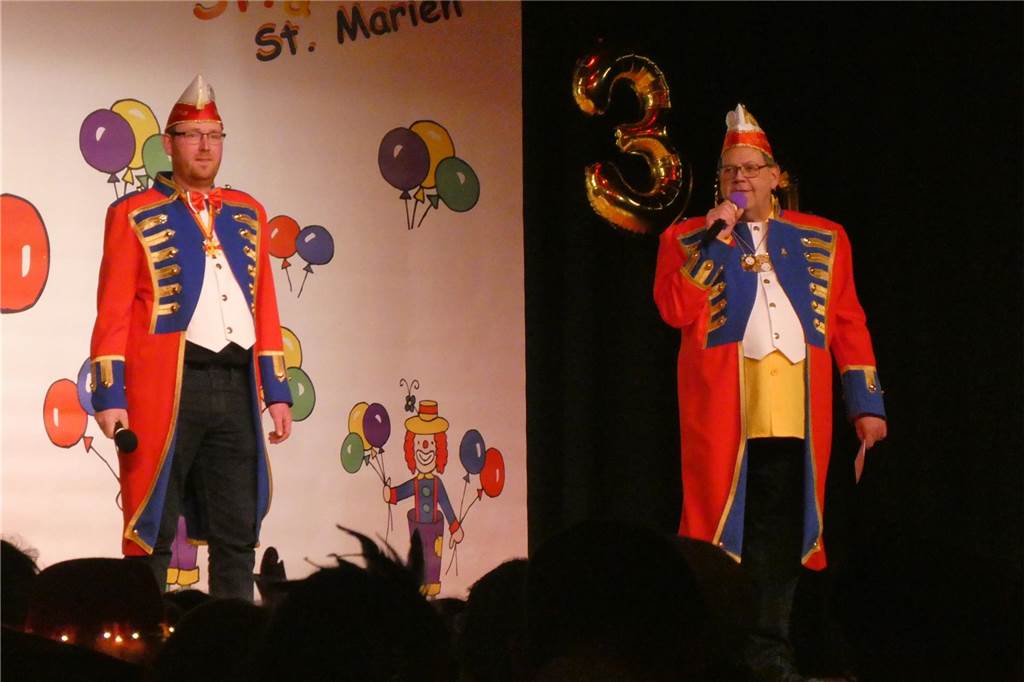 Stephan Börger (r.) und Daniel Brüning führten durchs Programm