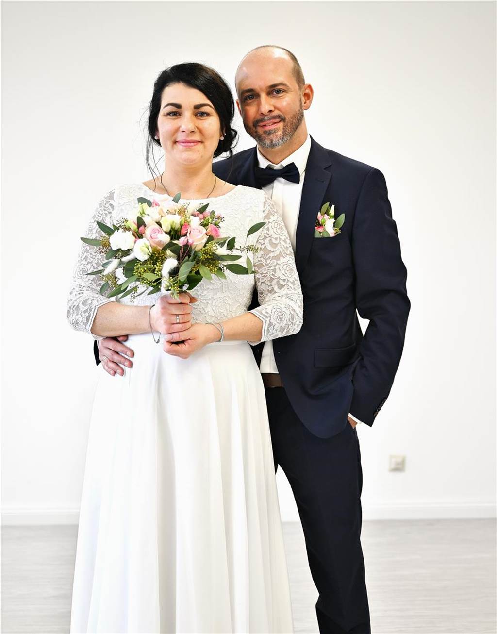 Hochzeit in Marl Stephanie und Christoph Rentmeister gaben sich das Jawort im Marler Standesamt.