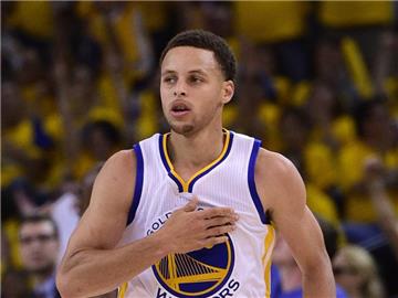 Stephen Curry von den Golden State Warriors wurde zum wertvollsten Spieler der NBA gewählt.