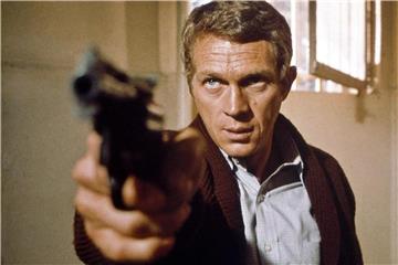 Steve McQueen als Polizist "Bullitt" in dem gleichnamigen Film. Foto: Bert Reisfeld