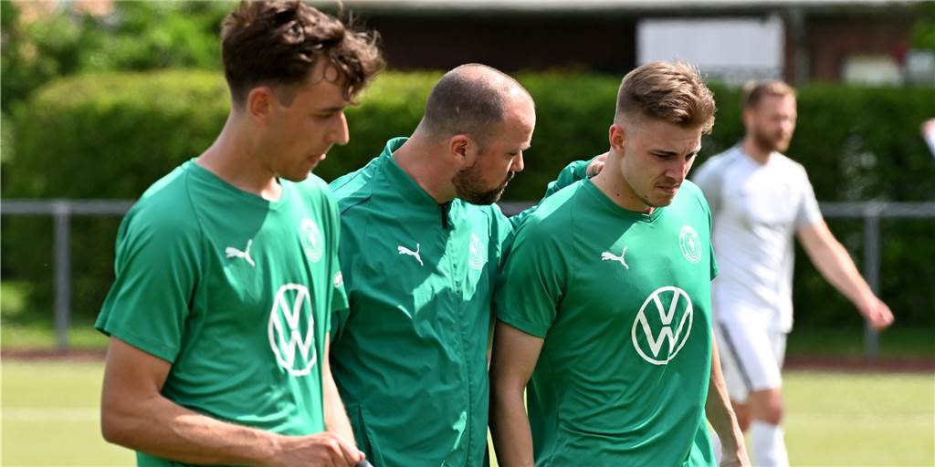 Westfalia Wethmar vor letztem Ligaspiel: Bleibt der TWW die zweite Kraft in Lünen? Steven Koch (M.) und Westfalia Wethmar bestreiten schon am Sonntag ihr letztes Pflichtspiel der Saison.