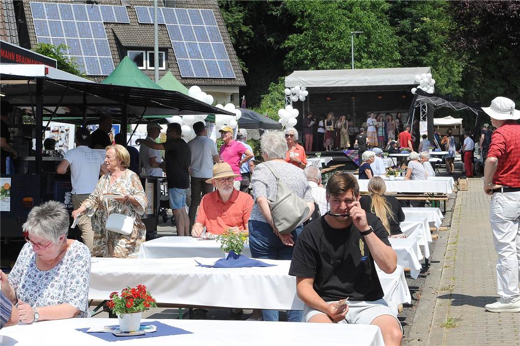 Straßenfest am Hospiz Schwerte