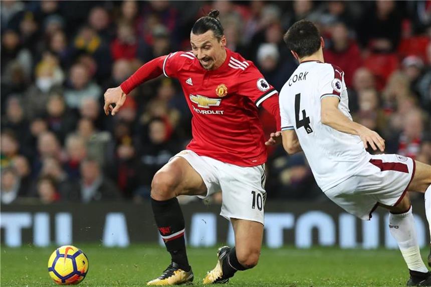 Man United vorerst ohne Stürmer Lukaku und Ibrahimovic Stürmerstar Zlatan Ibrahimovic wird Manchester United vorerst fehlen. Foto: Martin Rickett
