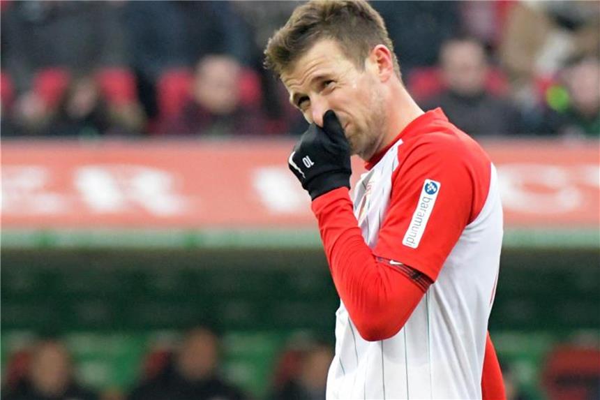 FCA-Kapitän Baier: Versagensängste ständiger Begleiter Stützt die Aussagen von Weltmeister Per Mertesacker: FCA-Kapitän Daniel Baier. Foto: Stefan Puchner