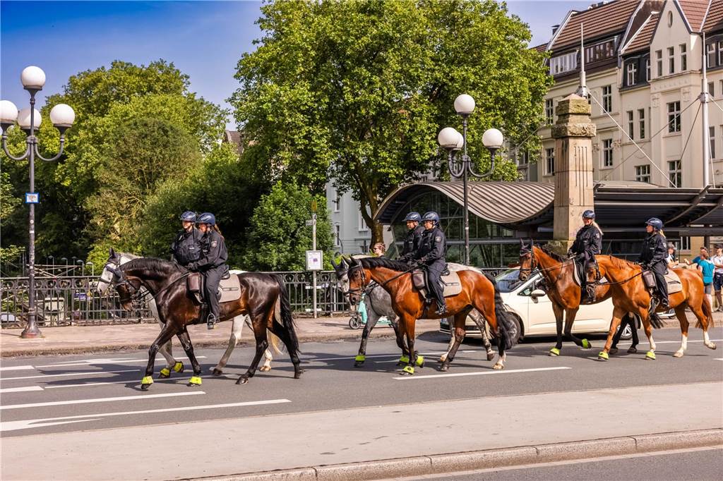 Super Stimmung bei den Dänemark-Fans in Dortmund vor dem Achtefinal-Spiel gegen Deutschland.