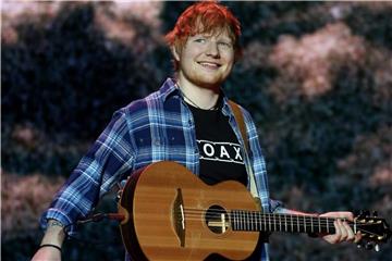 Superstar Ed Sheeran darf auf der Jubiläums-Ausgabe natürlich nicht fehlen. Foto: Isabel Infantes/PA Wire