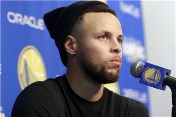 Superstar Stephen Curry steht den Golden State Warriors wieder zur Verfügung. Foto: Jeff Chiu/AP