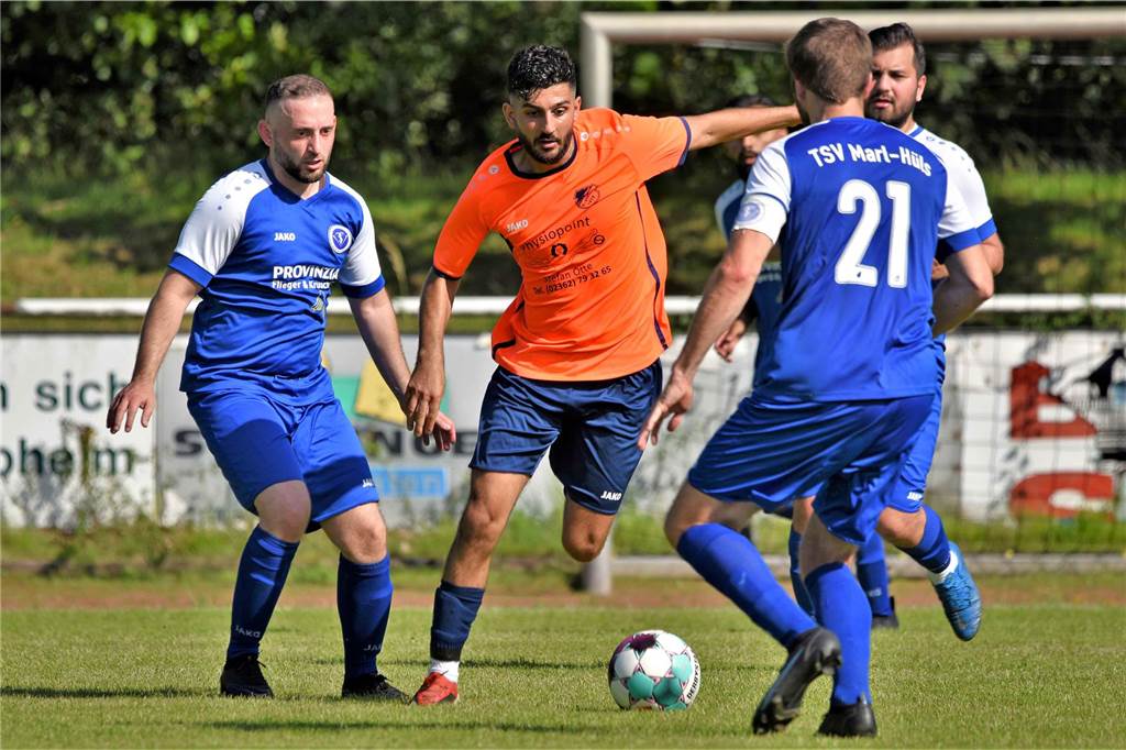 SuS Hervest-Dorsten - TSV Marl-Hüls 3:3 (1:2)