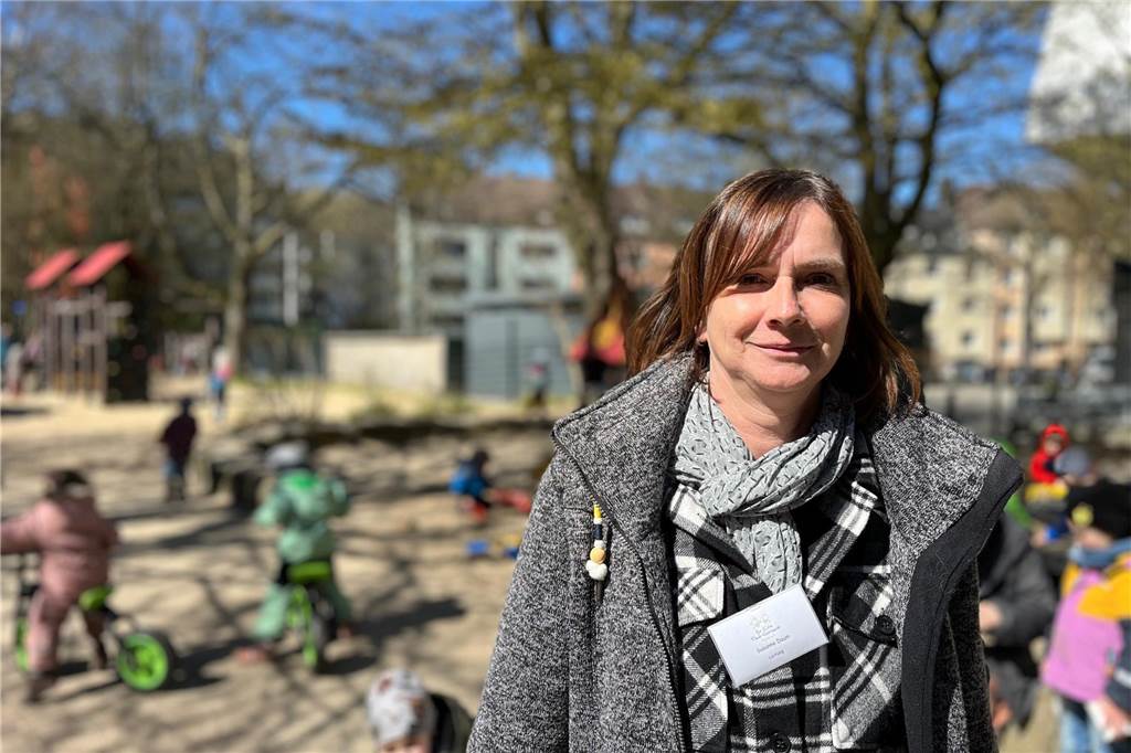 Laute Kita, nervenstarke Erzieher: „Prägendste Zeit ist die vor der Schule“ Susanne Daum leitet die evangelische Kita Paul Gerhardt an der Marktgrafenstraße.