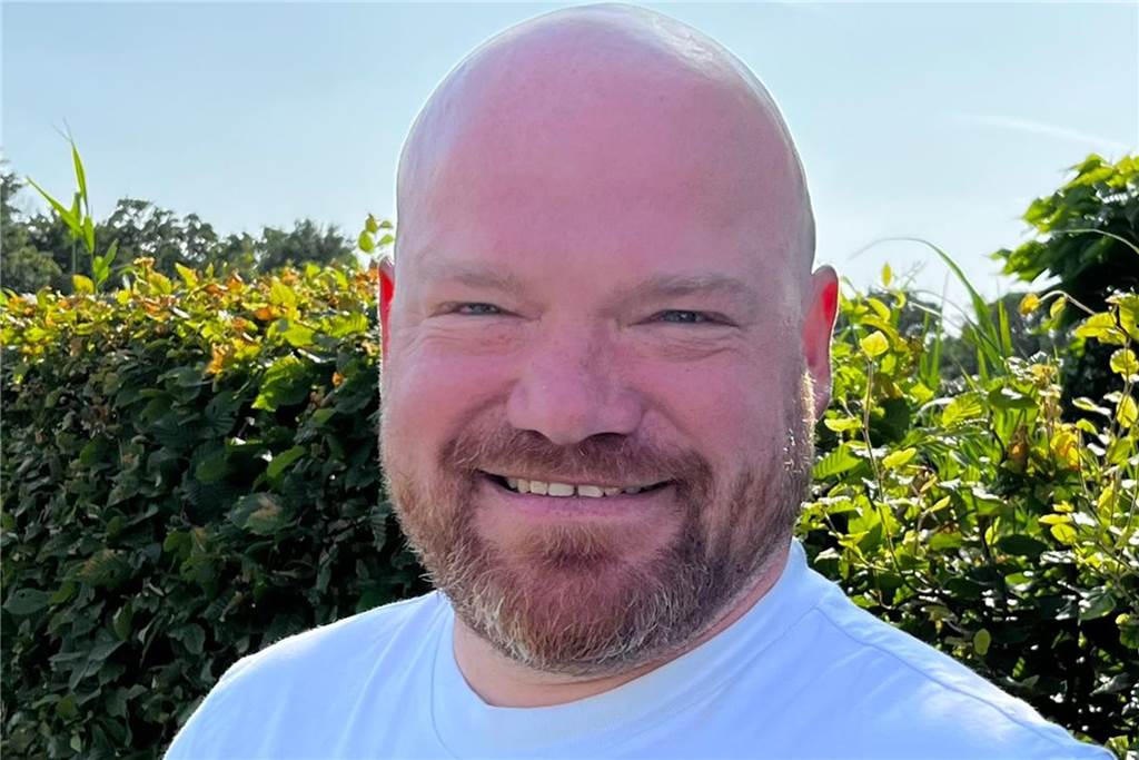 Sven Landherr wird eine optische Ähnlichkeit zur englischen Sturm-Legende Wayne Rooney attestiert.