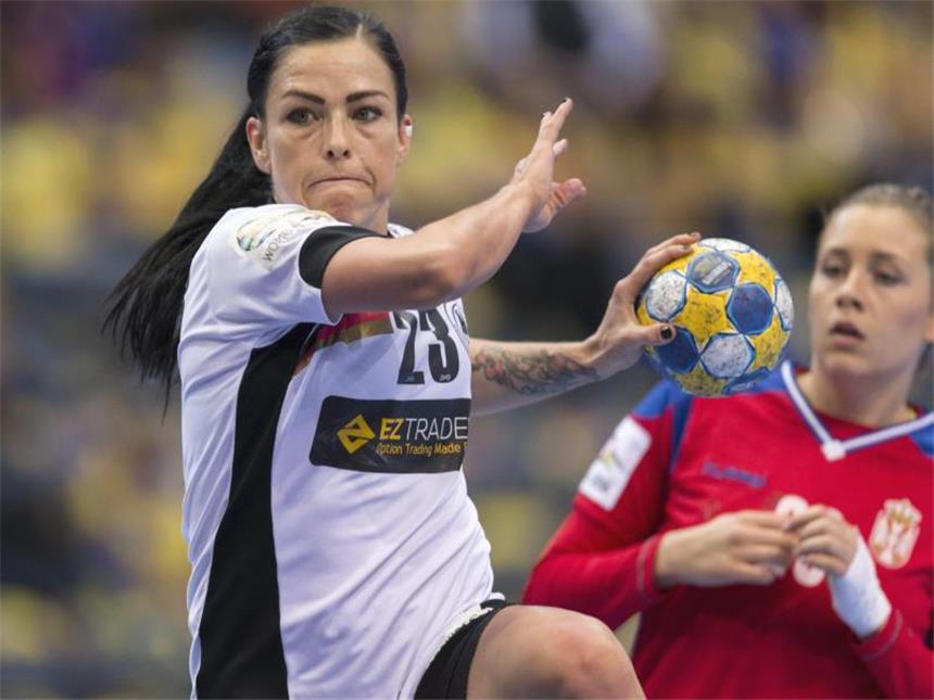 Svenja Huber: "Sind auf dem richtigen Weg" Svenja Huber zeigte sich bei der EM treffsicher.