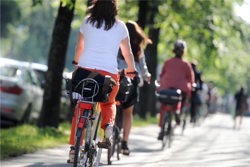 Weniger Radler haben mehr Kilometer zurückgelegt beim Stadtradeln Legden Symbolfoto: Auch in Legden waren in den drei Wochen der Aktion „Stadtradeln“ viele Radler unterwegs.