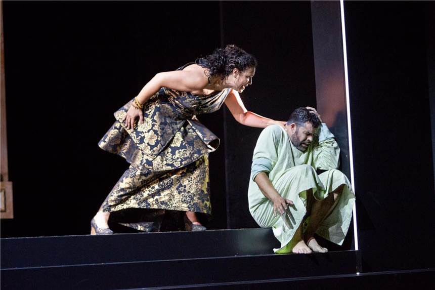 Zuschauer feierten Verdis „Nabucco“ Szene aus „Nabucco“ im MiR