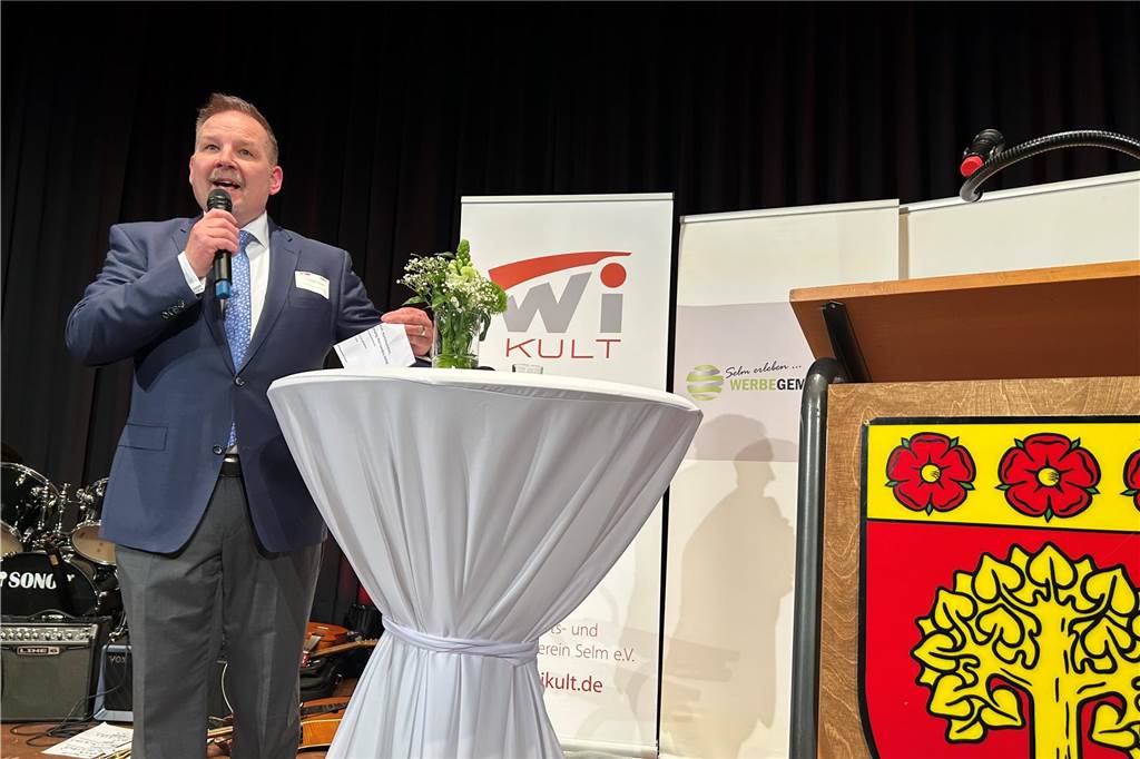 Szenen des Neujahrsempfangs in Selm.