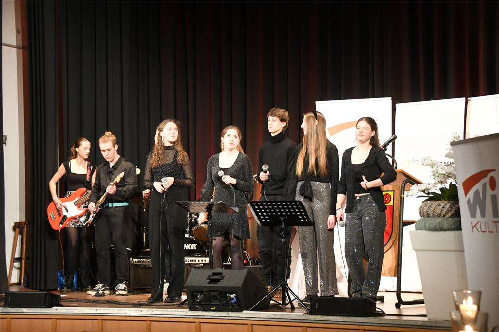 Szenen des Neujahrsempfangs in Selm.