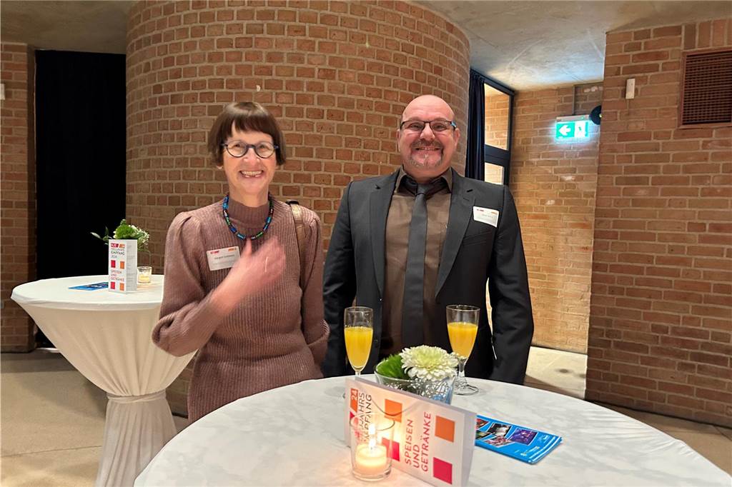 Szenen des Neujahrsempfangs in Selm.
