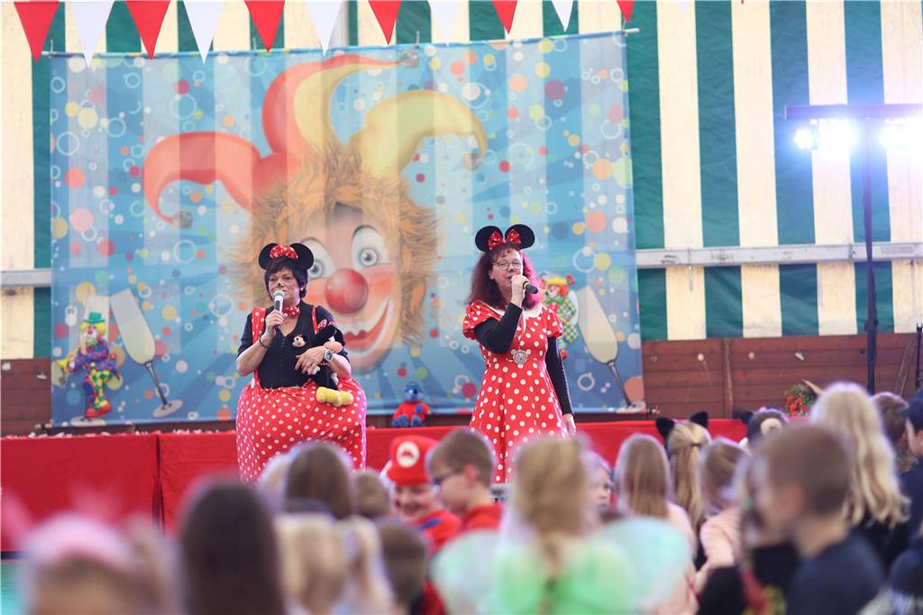 Szenen vom Kinderkarneval in Selm.