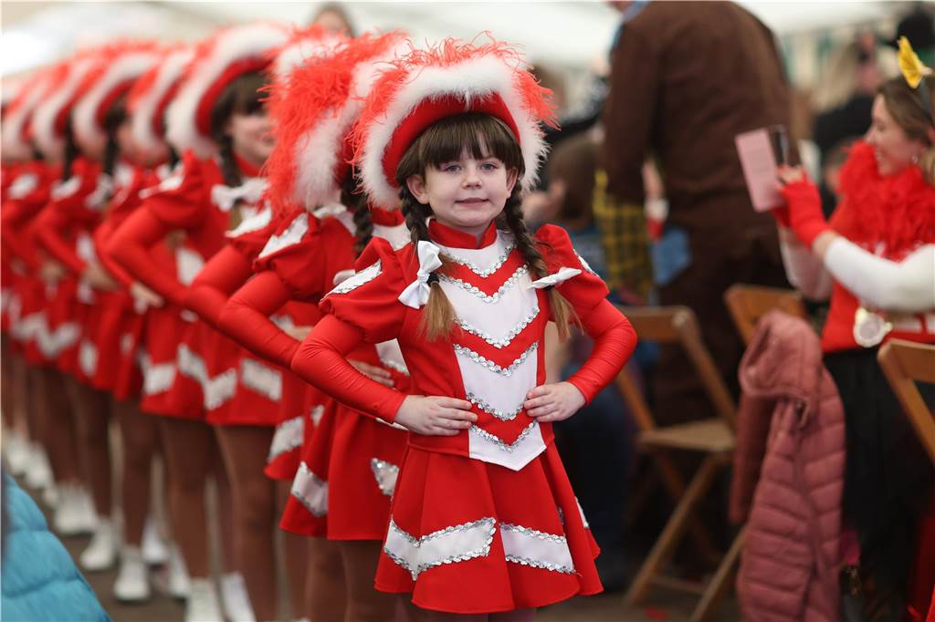Szenen vom Kinderkarneval in Selm.