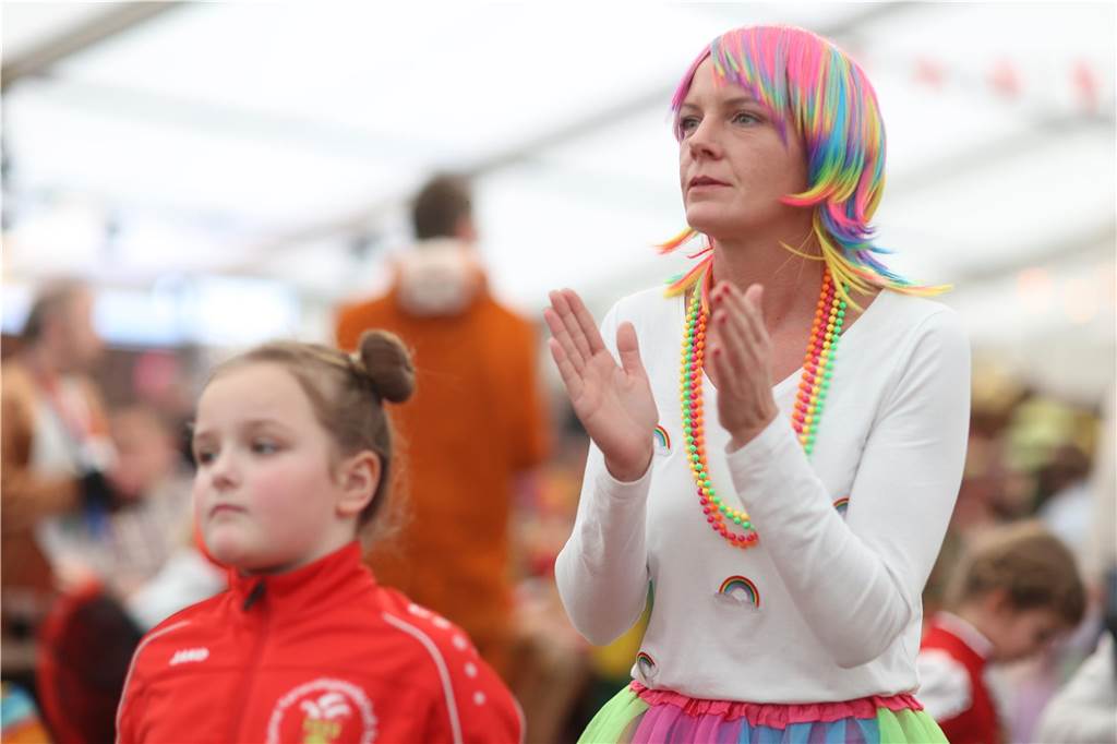 Szenen vom Kinderkarneval in Selm.