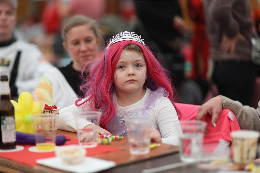Szenen vom Kinderkarneval in Selm.