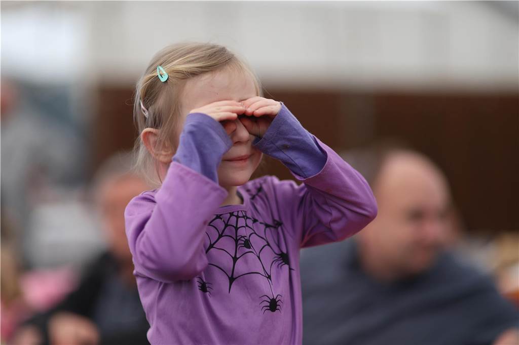Szenen vom Kinderkarneval in Selm.