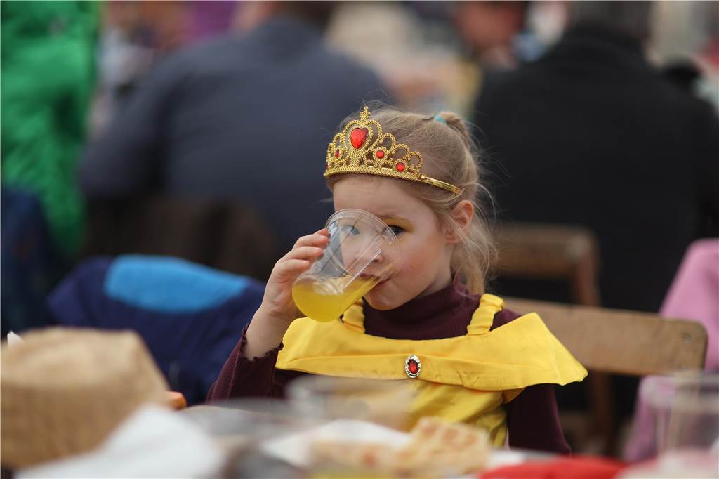 Szenen vom Kinderkarneval in Selm.