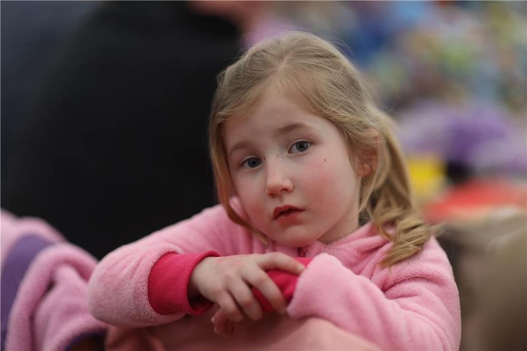 Szenen vom Kinderkarneval in Selm.