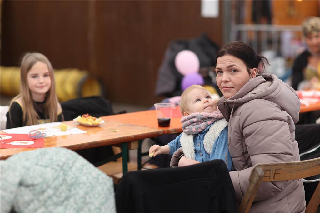 Szenen vom Kinderkarneval in Selm.