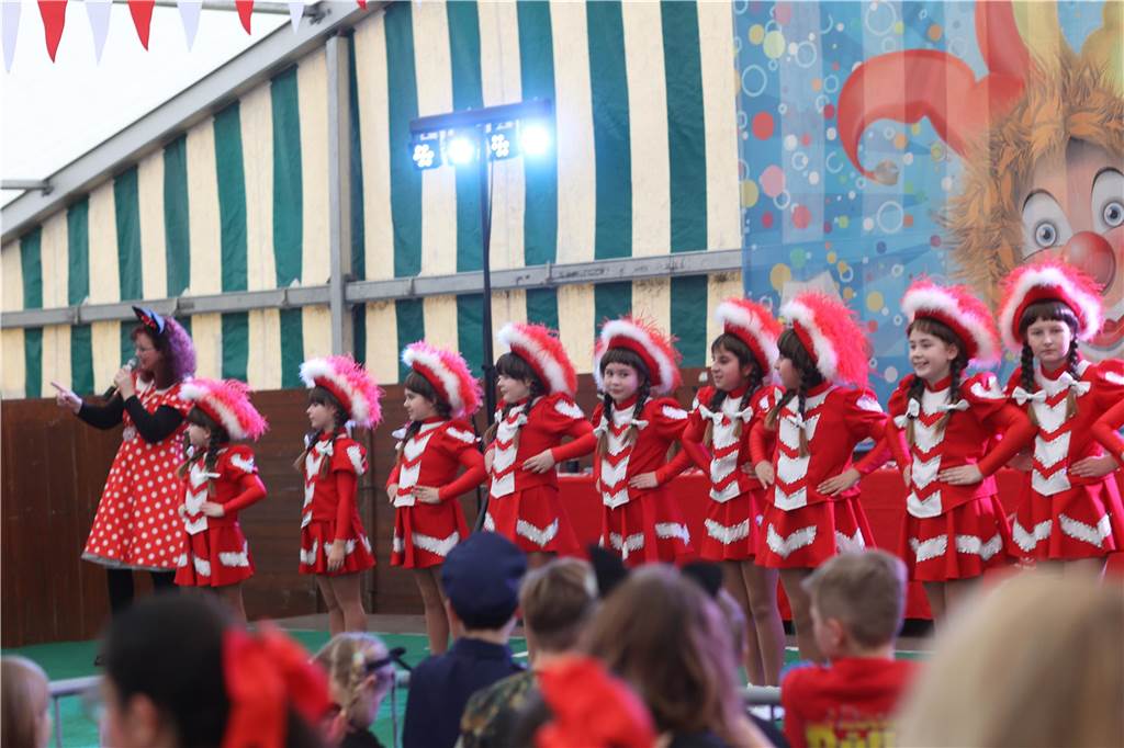 Szenen vom Kinderkarneval in Selm.