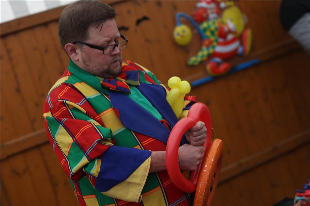 Szenen vom Kinderkarneval in Selm.