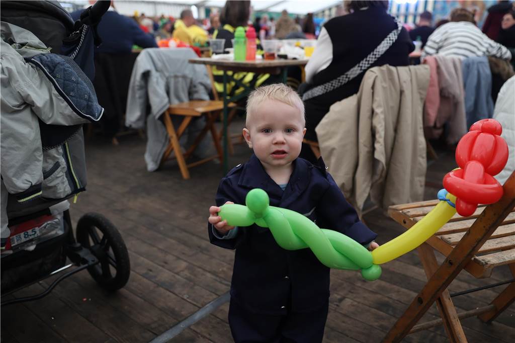 Szenen vom Kinderkarneval in Selm.