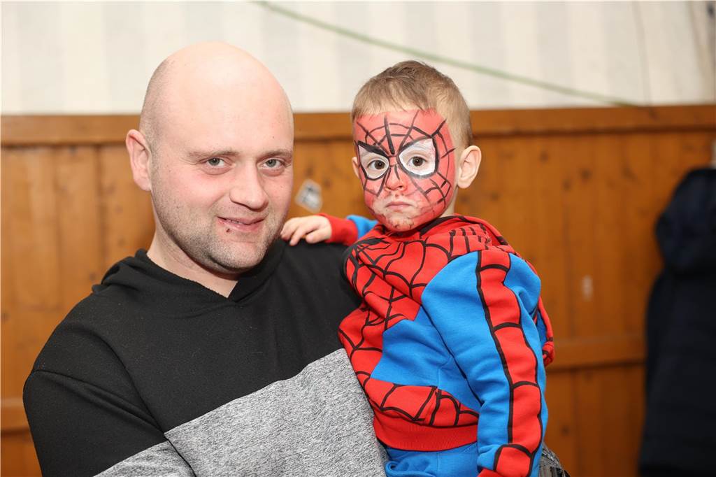 Szenen vom Kinderkarneval in Selm.