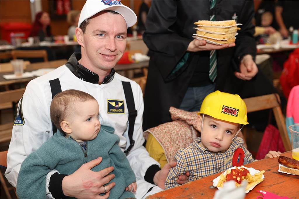 Szenen vom Kinderkarneval in Selm.