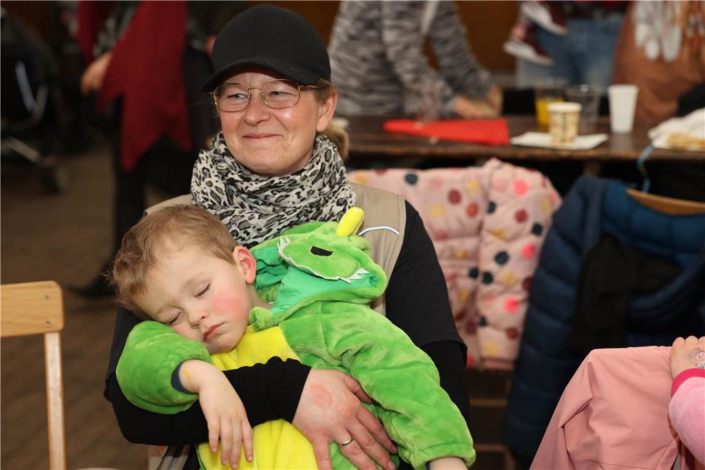 Szenen vom Kinderkarneval in Selm.