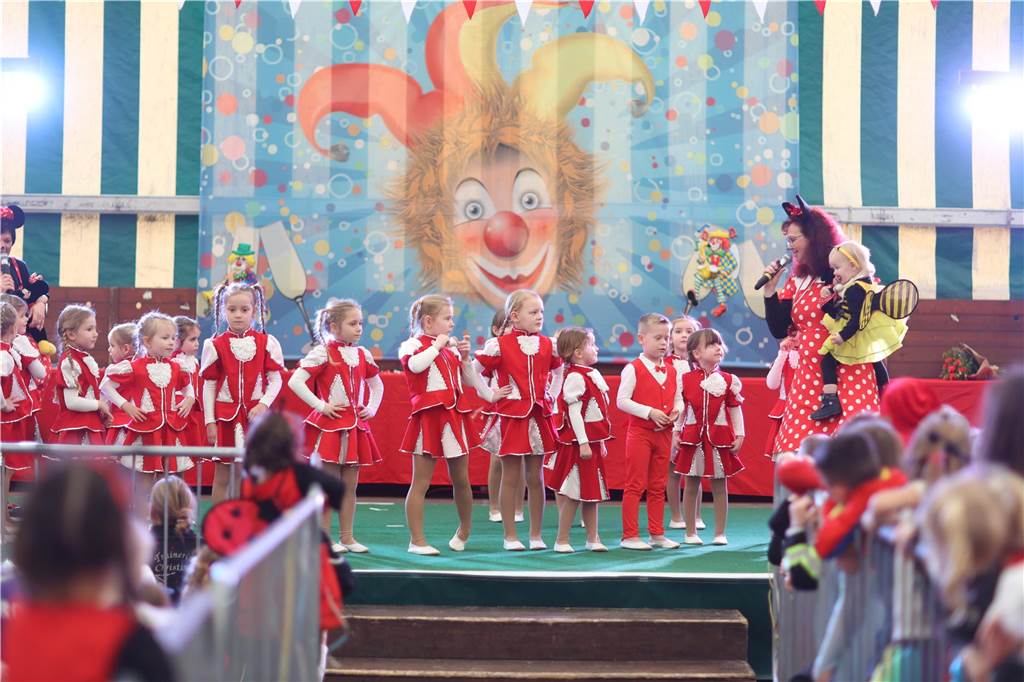 Szenen vom Kinderkarneval in Selm.