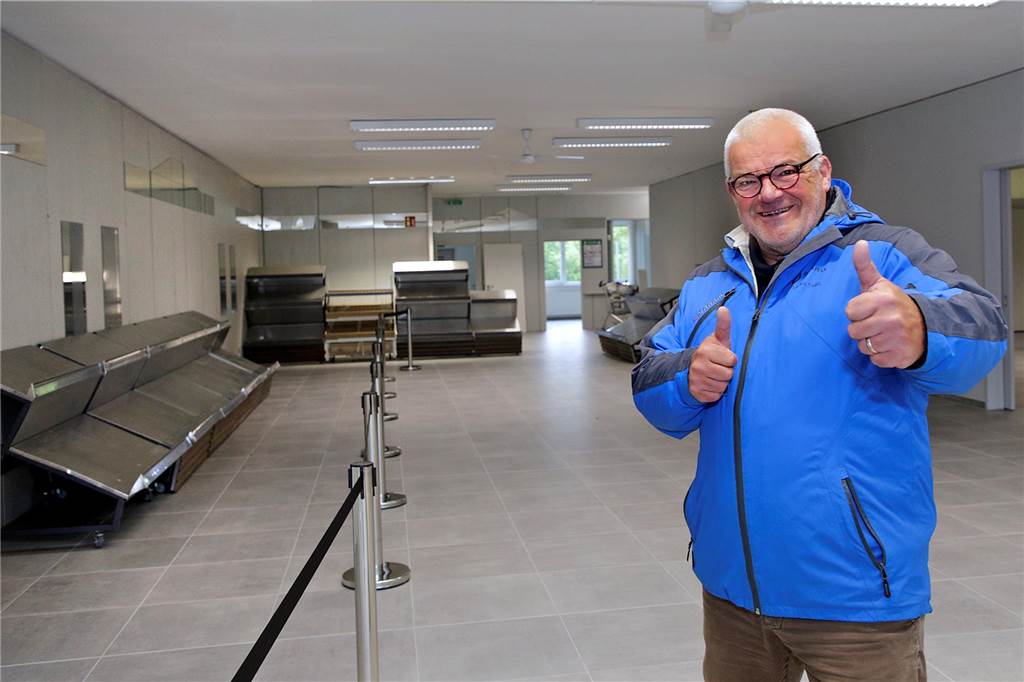 Lebensmittel retten und verteilen: Die Halterner Tafel wird 25 Tafel-Vorsitzender Ludwig Borger freut sich über den neuen Tafelladen in Haltern, der im Mai 2024 eröffnet wurde.