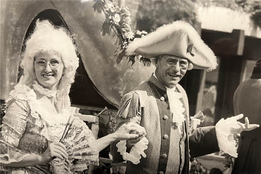 Festumzug zum Stadtjubiläum Haltern