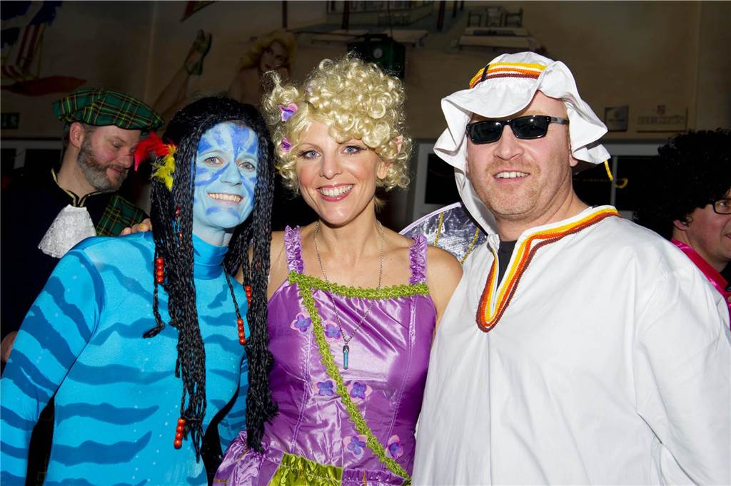 Tanzstimmung an Karneval im Lakeside Inn.