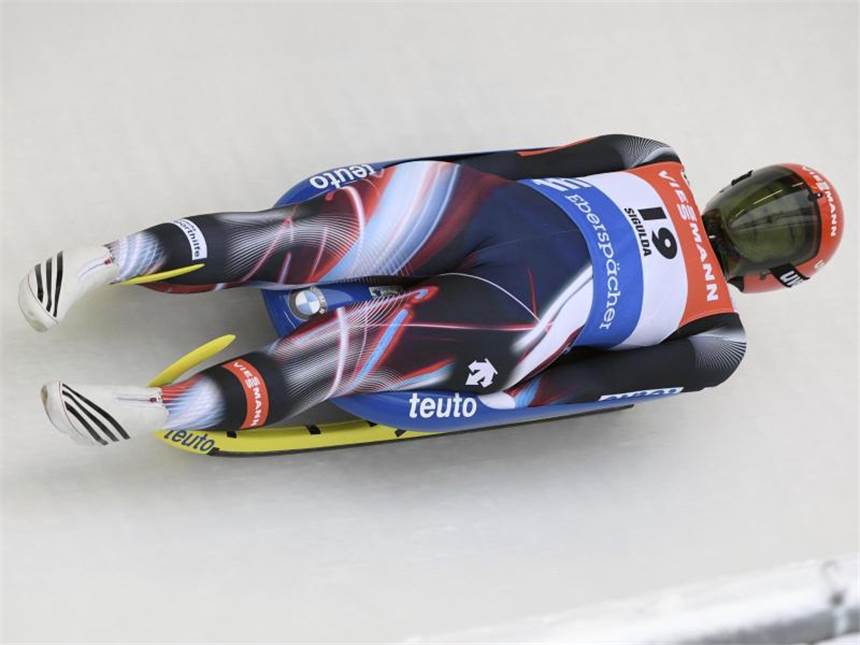 Tatjana Hüfner belegte im Sprint den dritten Platz. Foto: Roman Koksarov