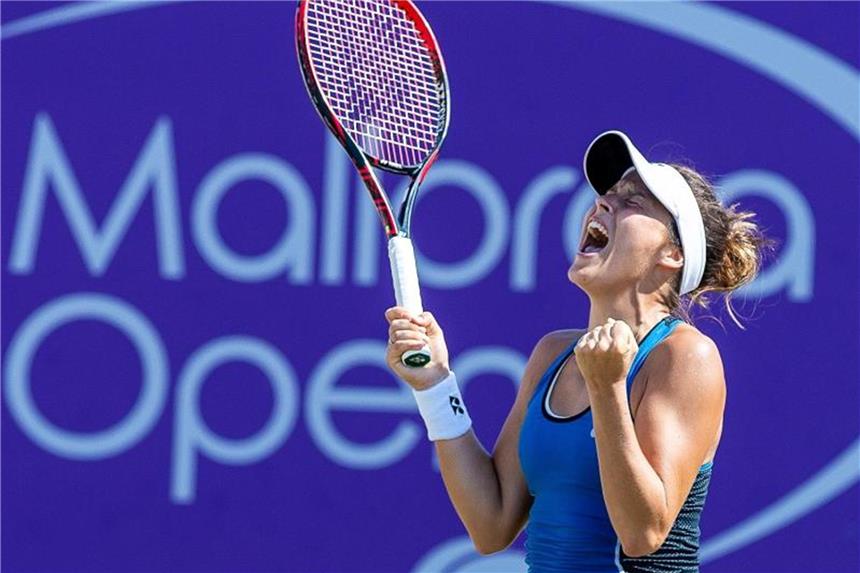 Größter Erfolg der Karriere: Maria gewinnt auf Mallorca Tatjana Maria hat die Mallorca Open gewonnen. Foto: Thomas Reinier/gtres