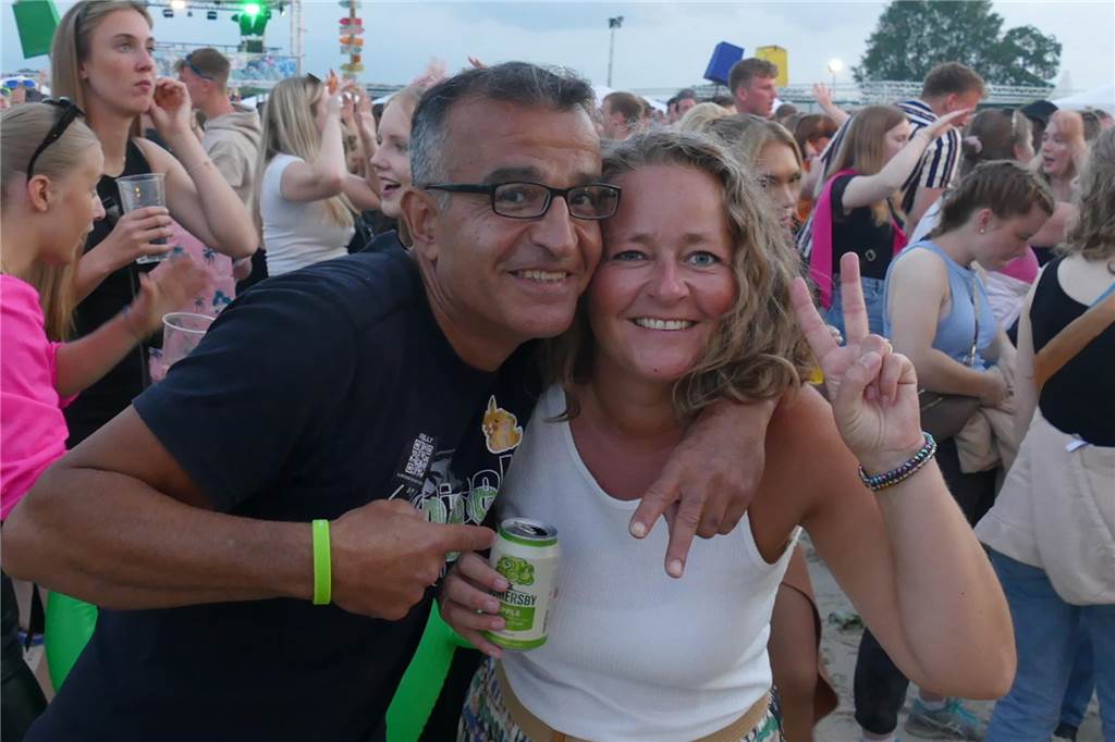 Tausende Festivalbesucher feierten beim Finale des DBC 2023.
