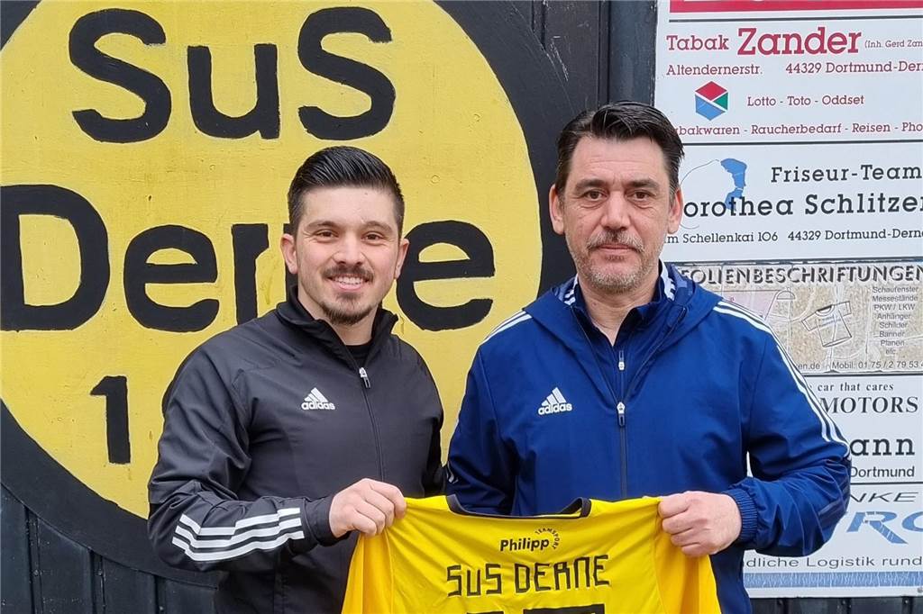 SuS Oberaden verliert Stammspieler: Der wird Trainer bei Dortmunder Kreisligist Tayfun Türkoglu (l.) und Aydin Türkoglu übernehmen beim SuS Derne19.